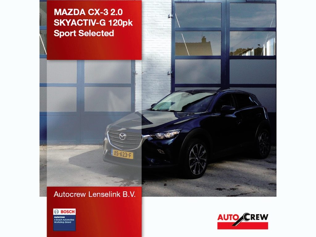 Mazda CX-3 2.0 SKYACTIV-G 120pk Sport Selected