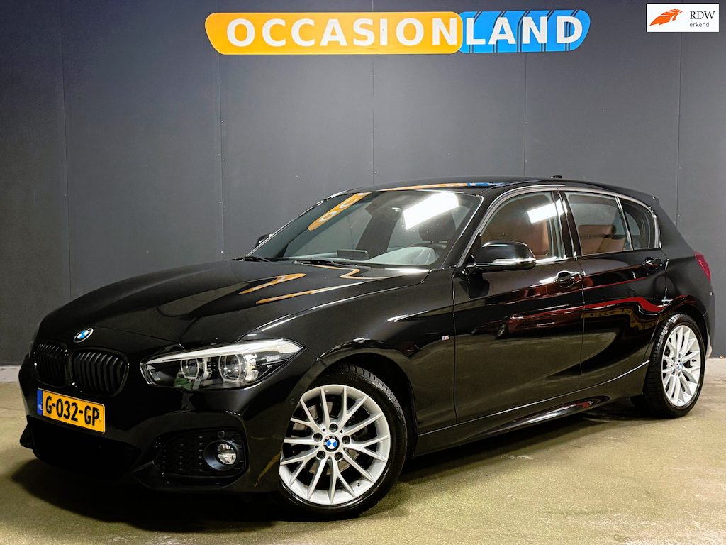 BMW 1-Serie 120i Edition M Sport Shadow High Executive|SFEER|LED|LEDER|PDC|CRUISE|CAMERA|STOELV|DAB|BLUETOOTH|17INCH|