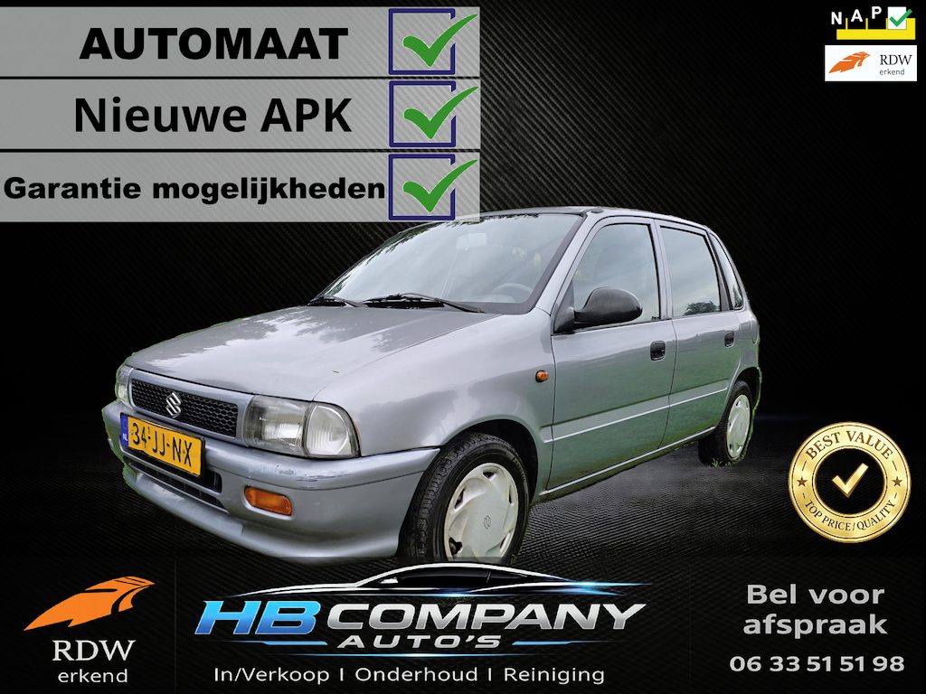 Suzuki Alto 1.0-16V Twist AUTOMAAT | Nieuwe distributieriem | Nieuwe APK | NAP