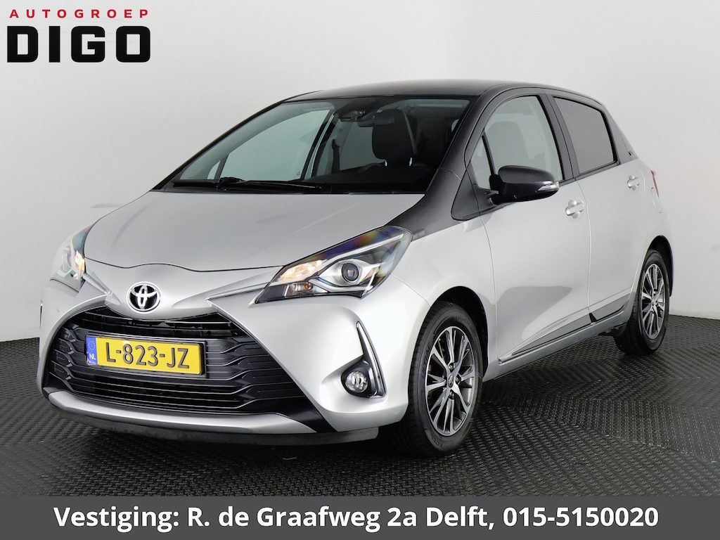 Toyota Yaris 1.0 VVT-i Y20 Bi-Tone | Garantie tot 05-2029! | Navigatie | Camera | Cruise Control | Privacy Glass