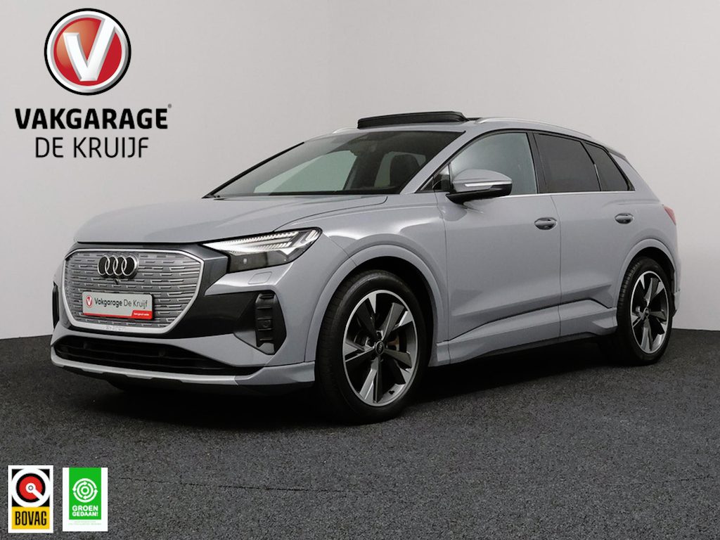 Audi Q4 e-tron 40 S edition 77 kWh | SoH 95,9% | Panoramadak | Sonos | ACC | Warmtepomp!