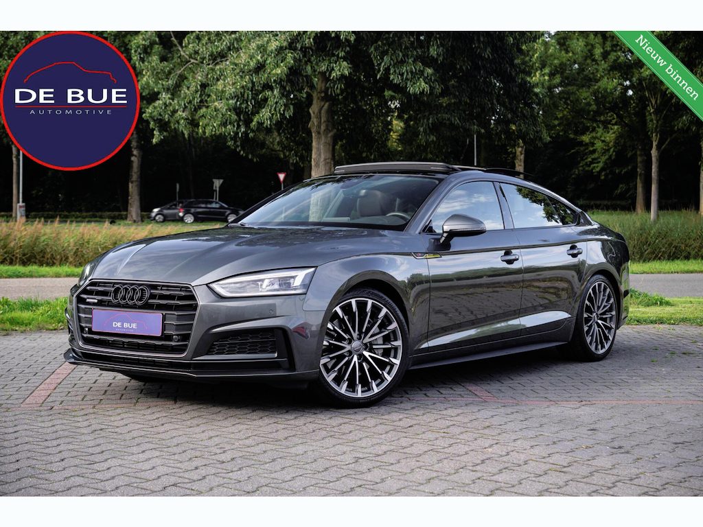 Audi A5 Sportback 2.0 TFSI 252PK MHEV Quattro Sport S-Line|2e Eig|Panoramadak|Leder|Virtual|CarPlay|Bang & Olufsen|LED|Smetteloos Onderhouden