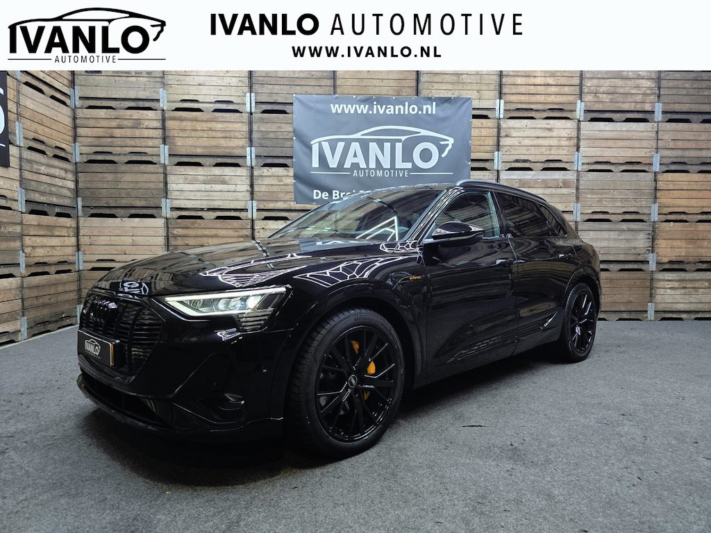 Audi E-tron 55 quattro S edition 95 kWh 2x S-Line Black Edition Camera Navi 21"LM 95.4% SOH