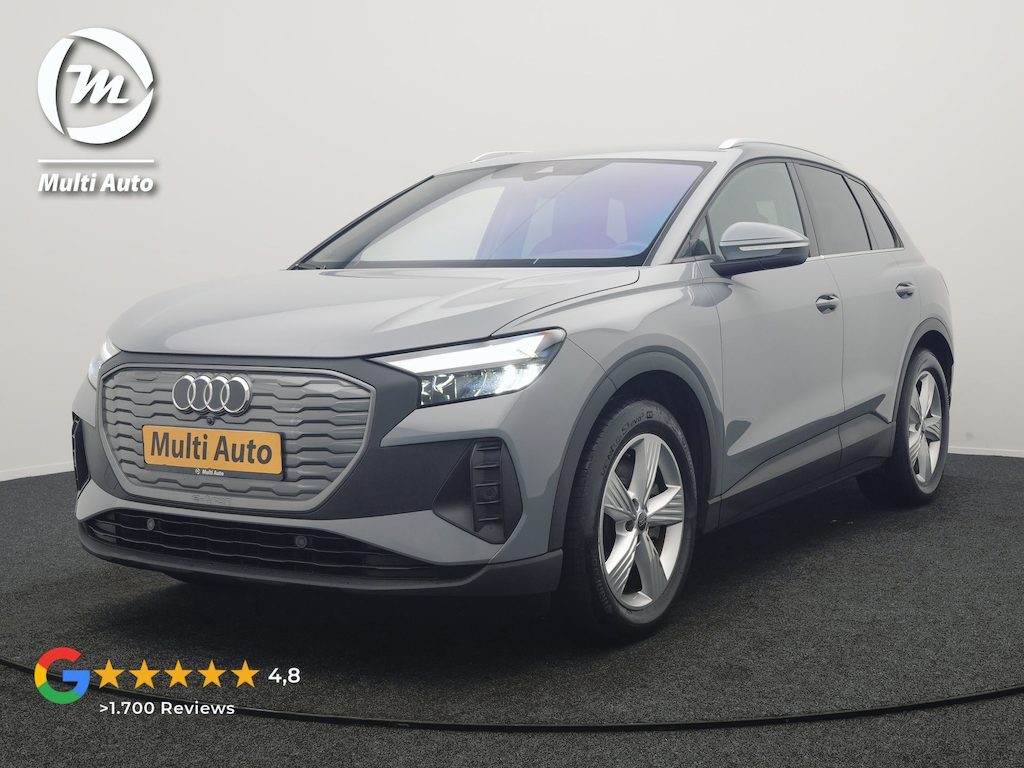 Audi Q4 e-tron 40 Edition 77 kWh 204pk Dealer O.H. | SOH 95,7% | Adaptive Cruise | Head Up | Camera | Sportstoelen Memory & Verwarmd | Stuur Verwarmd | Apple Carplay | Navigatie | DAB | 19"L.M |