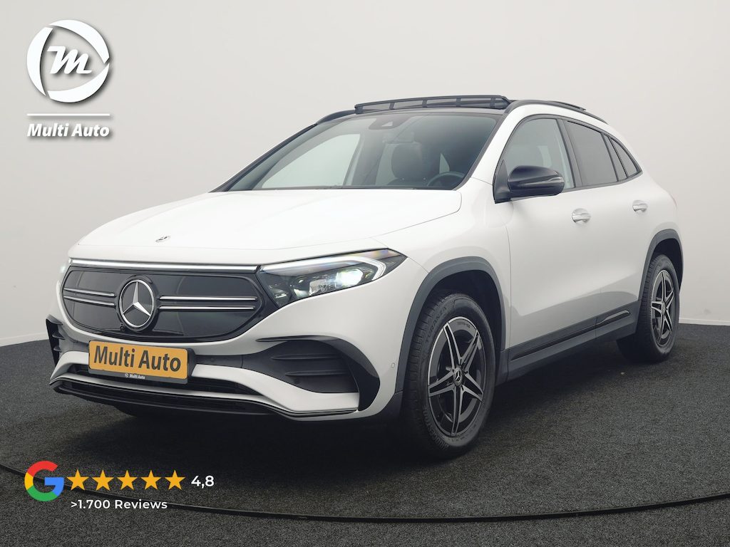 Mercedes-Benz EQA 250 AMG Line 67 kWh 190pk Dealer O.H. | Panodak | Camera | Sfeerverlichting | Alcantara Sportstoelen Verwarmd | BLIS | Keyless | Apple Carplay | Cruise Control | Navigatie | DAB | Virtual |