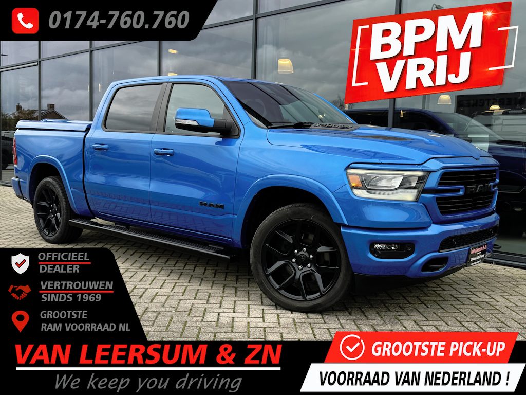Dodge Ram 1500 5.7 V8 Laramie Night | 12 inch Uconnect | Trekhaak | LPG | Eerste eigenaar
