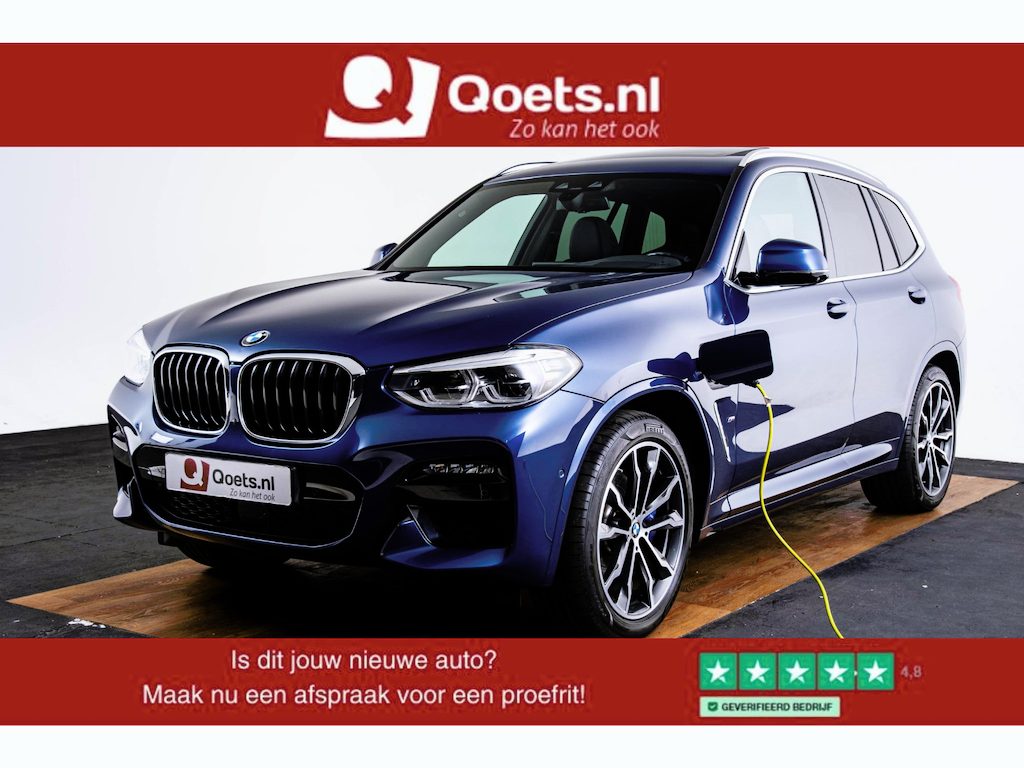 BMW X3 xDrive30e High Executive M Sport - Trekhaak - Panoramadak - Driving/Parking assistant plus - Comfort Access - Stoelverwarming voor/achter - Head up - Harman Kardon - Ambiance verlichting -