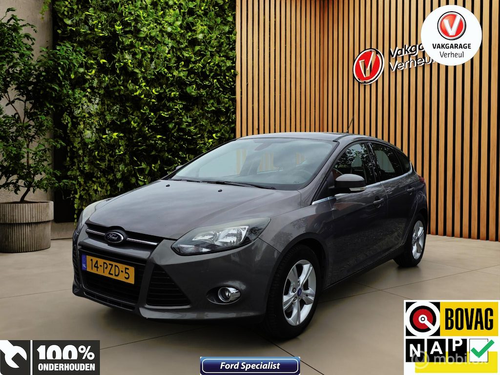 Ford Focus 1.6 EcoBoost 150Pk Trend-Sport ✅Nap ✅Boekjes ✅Trekhaak