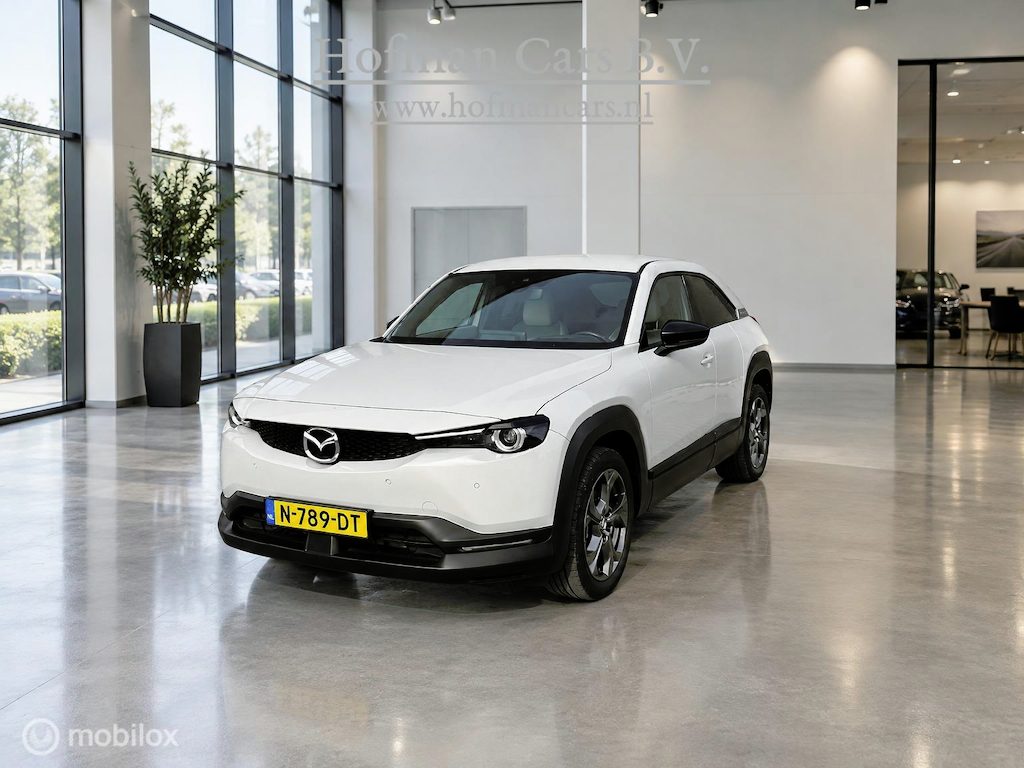 Mazda MX-30 e-SkyActiv 145 | SOH 93% | ACCUGARANTIE | HUD | STOEL- & STUURVERWARMING | ADAPTIVE CRUISE | CAMERA | KEYLESS