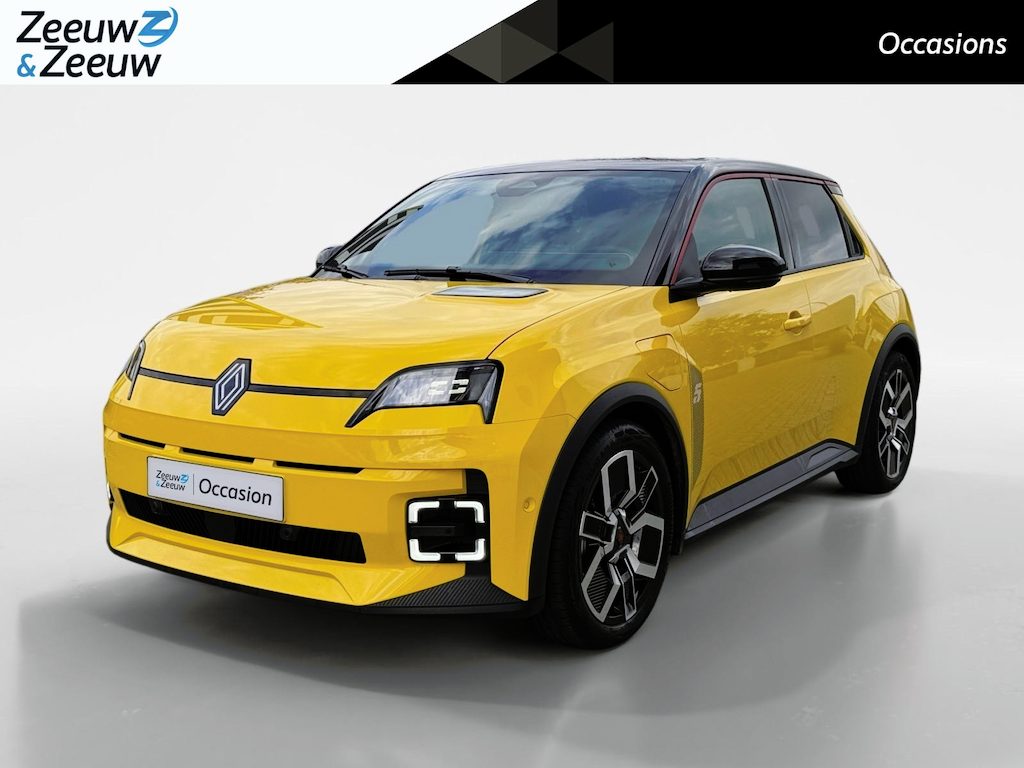 Renault R5 Comfort Range Techno 52 kWh Automaat | SoH 99% | 1e eigenaar | Navi | Camera | Parkeersensoren | Apple CarPlay/Android Auto | Adaptive Cruise Control | Licht & Regen Sensor | Lichtmetalen Velgen | Full LED |