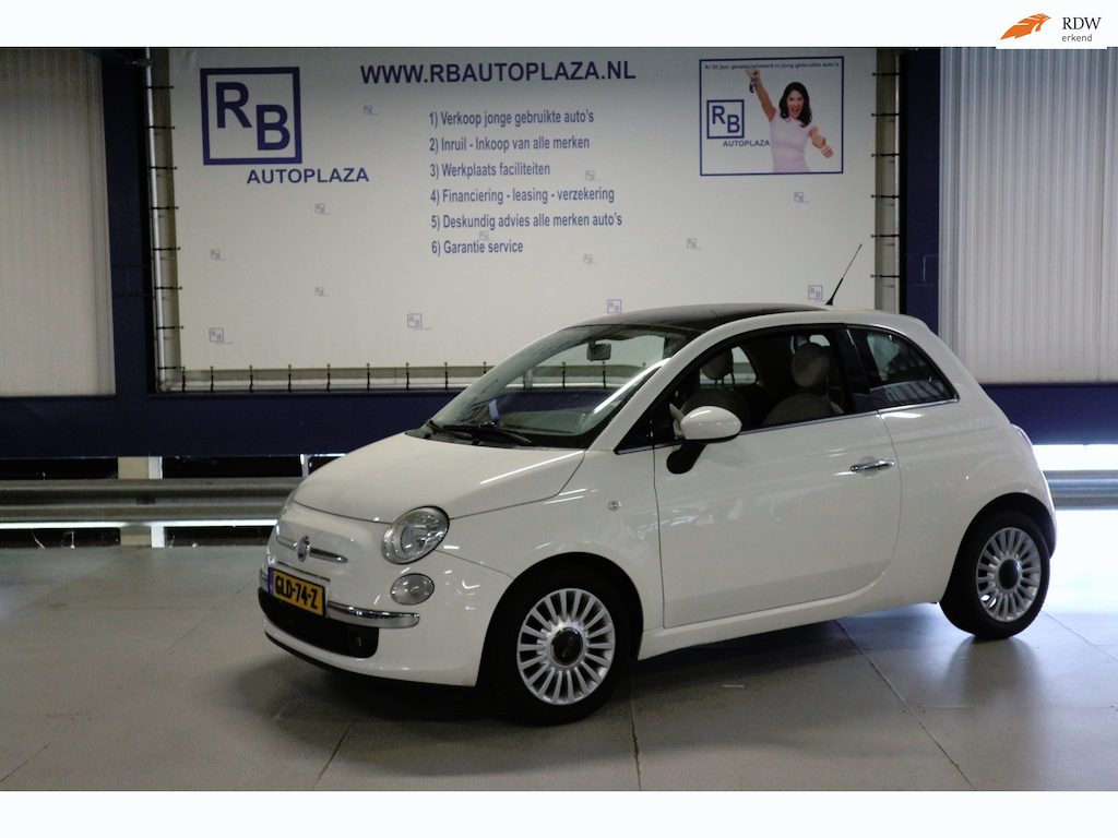 Fiat 500 0.9 TwinAir Lounge / DAKJE / HAAKJE / LEUKE AUTO ! ! ! !