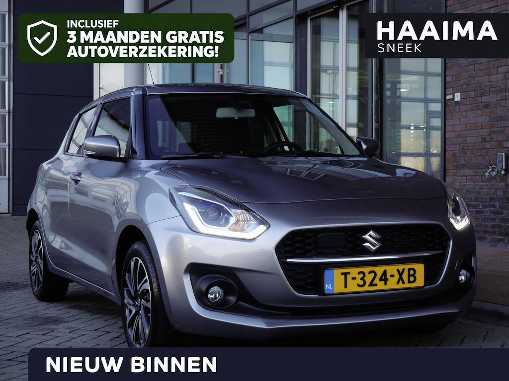 Suzuki Swift 1.2 Style Smart Hybrid | Lage km.stand | StoelVerwarming | Navigatie | Cruis Control | Keyless Entry | Bluetooth | Lichtmetalen Velgen