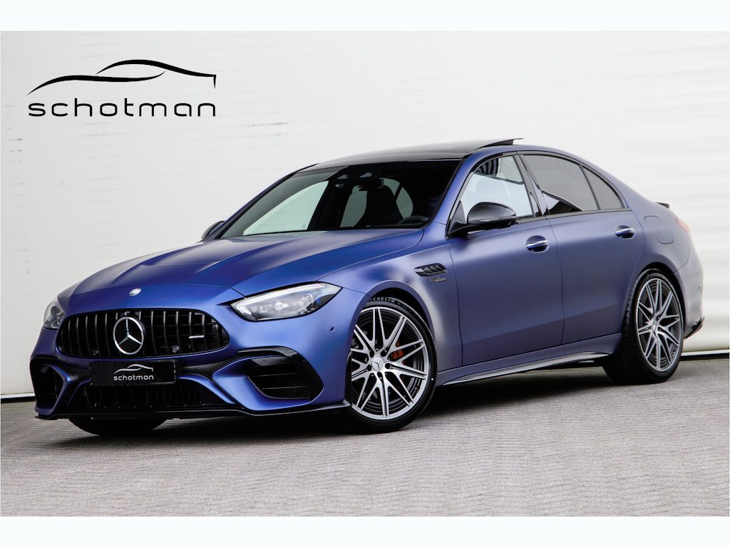 Mercedes-Benz C-klasse AMG 63 S E Performance Premium Plus, Schaalstoelen, Carbon, MANUFAKTUR, Achterasbesturing