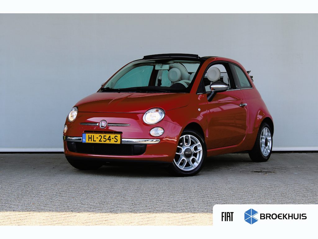 Fiat 500C Cabrio | Parkeersensoren | Lichtmetaal | Airco |