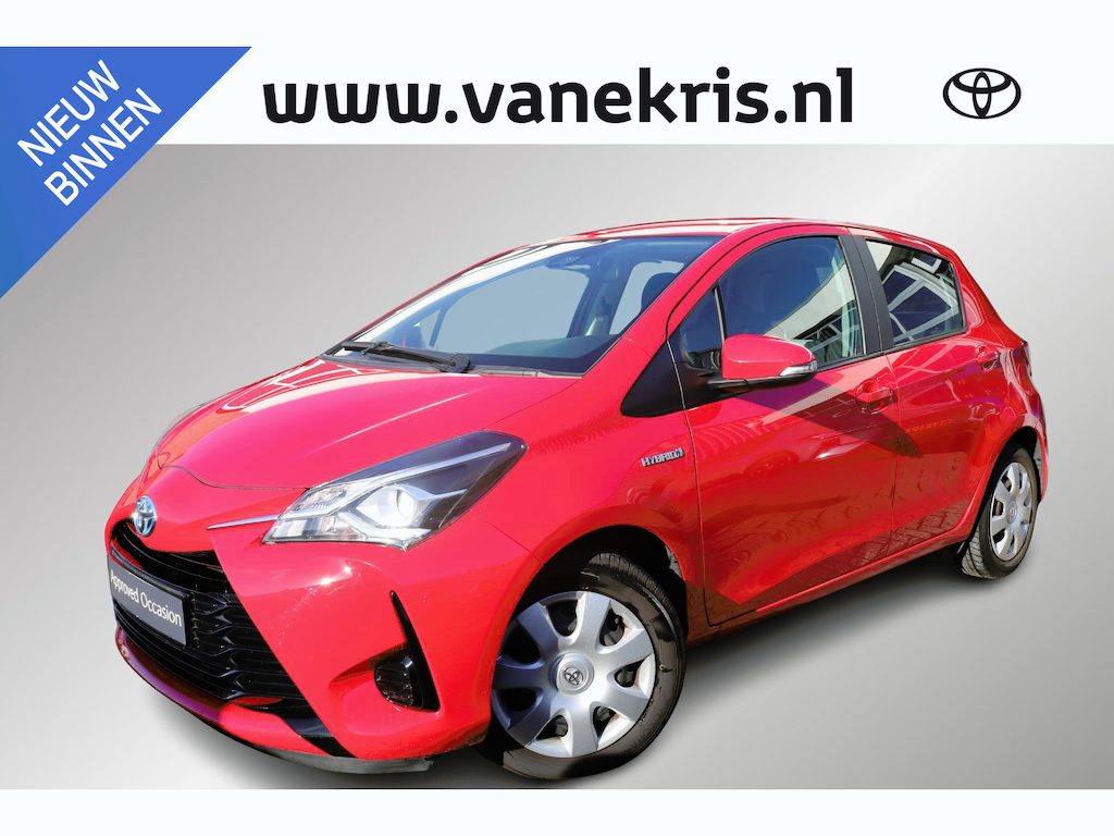 Toyota Yaris 1.5 Hybrid Aspiration Achteruitrij camera, cruise control, Climate control, Dealer onderhouden.