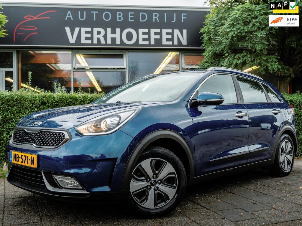 Kia Niro Hybrid 1.6 GDi First Edition CAMERA/LANE ASSIST/TREKHAAK/APPLE CARPLAY/CRUISE CONTROL/STOELVERWARMING/NAP/DEALER AUTO!