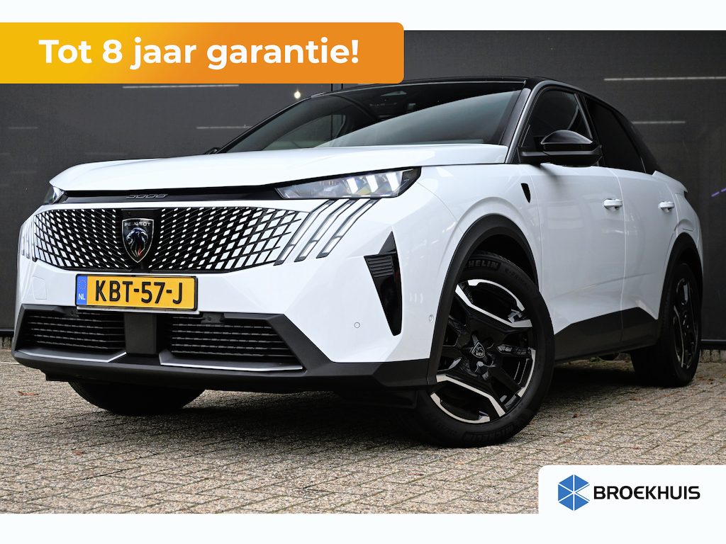 Peugeot 3008 1.6 plug-in Hybrid 225 GT Tot 8 Jaar Garantie! | 7,4kW Lader | Adaptive Cruise | 360 Camera | LED-Matrix | Elektr. Achterklep | !!