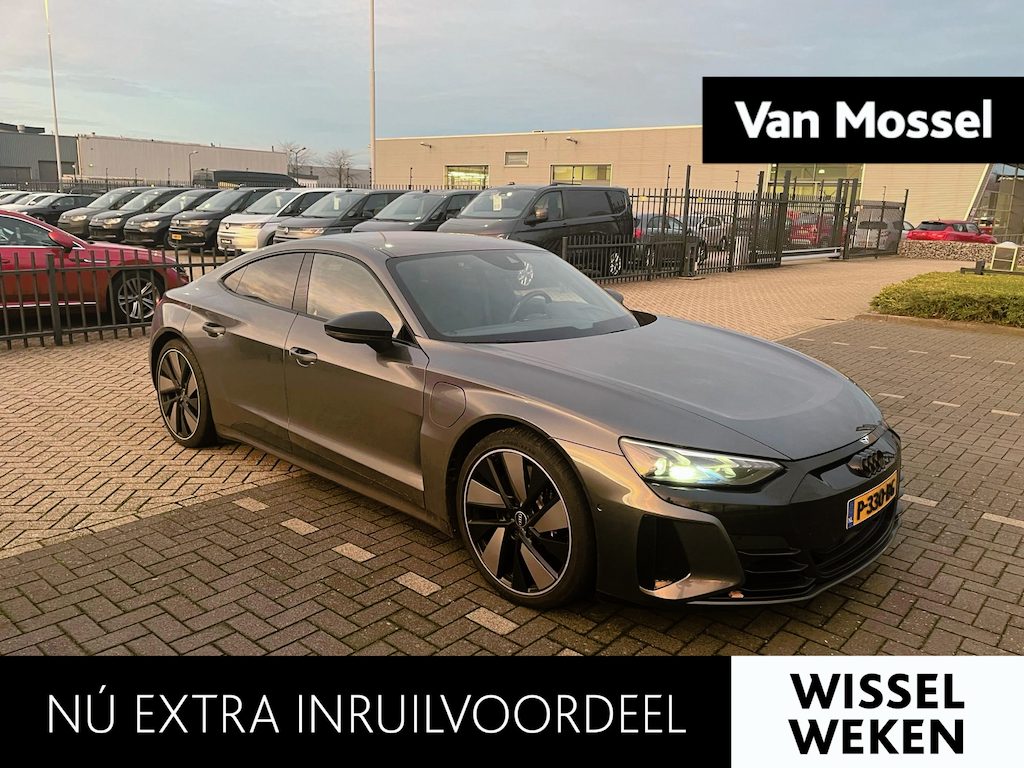 Audi e-Tron GT GT 93 kWh VERWACHT | PANORAMADAK | STOELVENTILATIE & VERWARMING | 360 CAMERA | BANG & OLUFSEN | VIRTUEEL | BTW | RS-SEATS | ELEKTRISCHE STOEL | NAVIGATIE | 12 MAANDEN BOVAG GARANTIE |