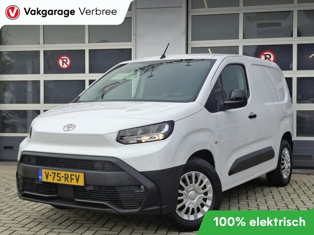 Toyota PROACE CITY Electric Comfort 50 kWh | Wordt verwacht | Apple Carplay/Android Auto | Bluetooth | Cruise Control | Achteruirijcamera | Parkeersensoren Achter | Airco | Zijschuifeur Rechts |