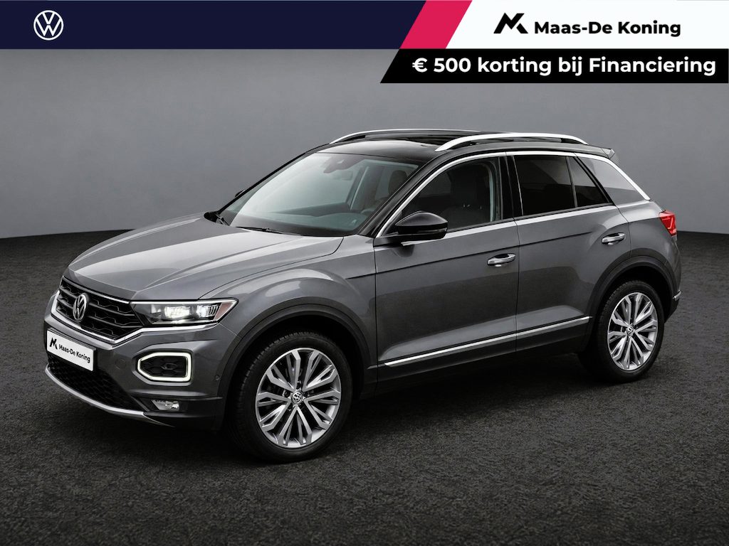 Volkswagen T-Roc 1.5 TSI 150pk DSG Style Business · Trekhaak ·  Camera · Apple/Android Car Play · Stoelverwarming · Navigatie · Dodehoeksensor ·