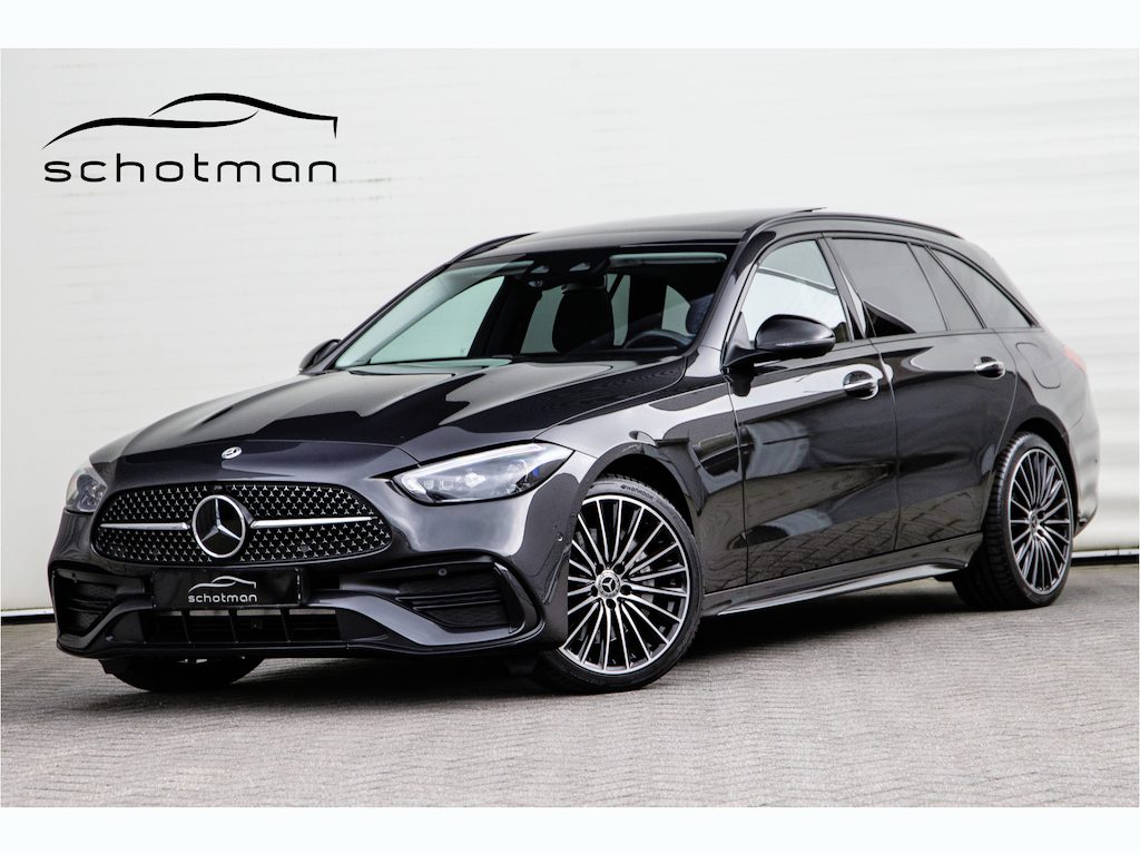 Mercedes-Benz C-klasse Estate 300 e AMG Premium, Pano, Distronic, Head-up, Nightpakket 2023