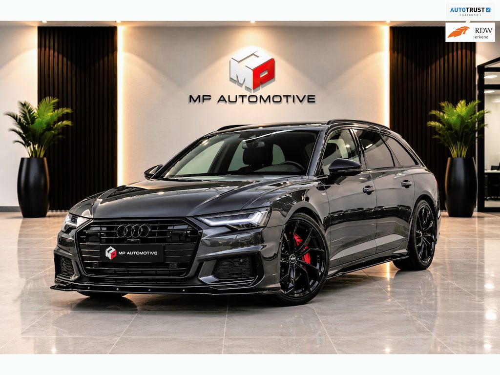 Audi A6 Avant 55 TFSI V6 quattro 340PK|S-Line|Trekhaak|Luchtv|Matrix|360|ACC|Standkachel|