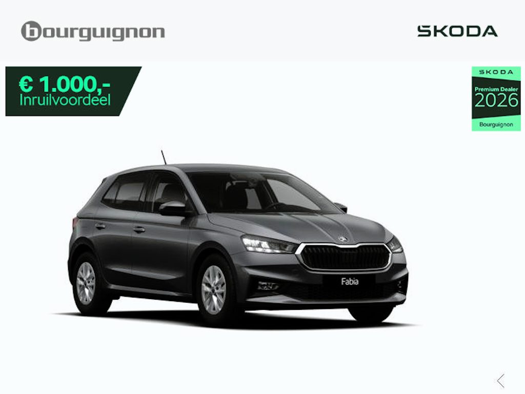 Skoda Fabia Selection 1.0 TSI 95 PK | Trekhaak | stoelverwarming | Cruise control | Parkeersensoren