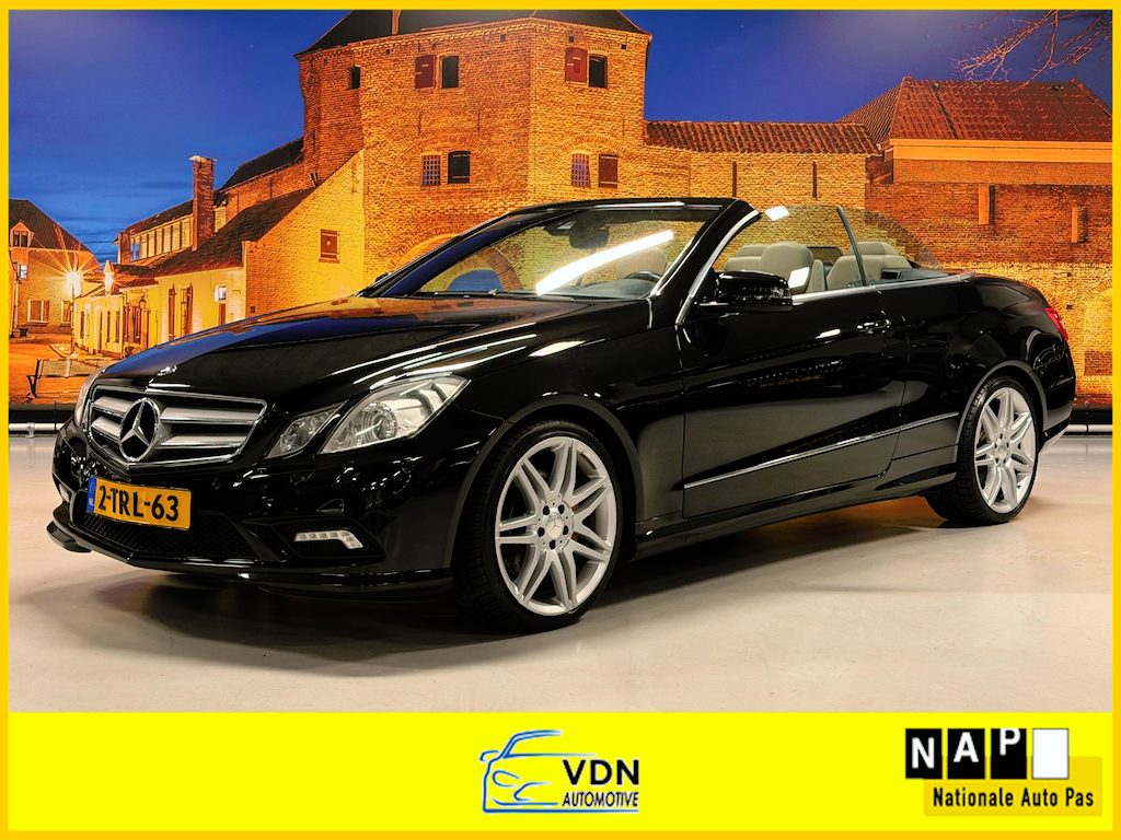 Mercedes-Benz E-klasse Cabrio 350 CDI AMG Aut Leer Xenon H/K