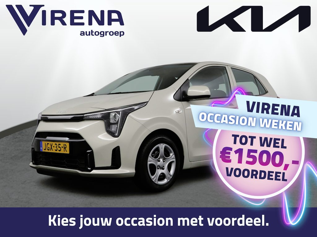 Kia Picanto 1.0 DPI DynamicLine - Apple Carplay/Android Auto - Cruise Control - Navigatie - Achteruitrijcamera