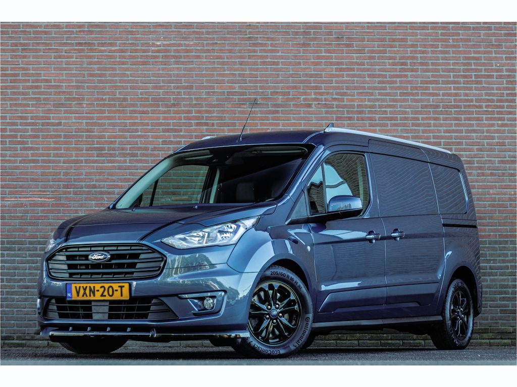 Ford Transit Connect 1.5 EcoBlue Automaat L2 Limited, 1e eigenaar, 3-zits, Adaptive Cruise, Camera, 2x schuifdeur, Carplay, Stoelverwarming.