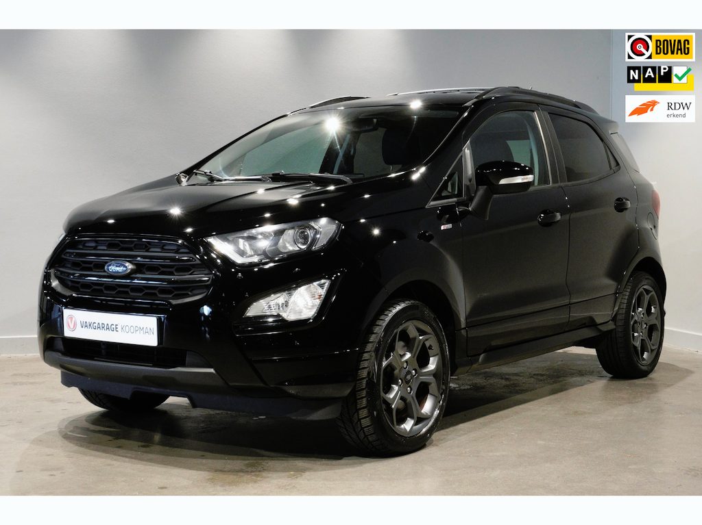 Ford EcoSport 1.0 EcoBoost ST-Line Black Airco/Navi/Trekhaak/Half leer.