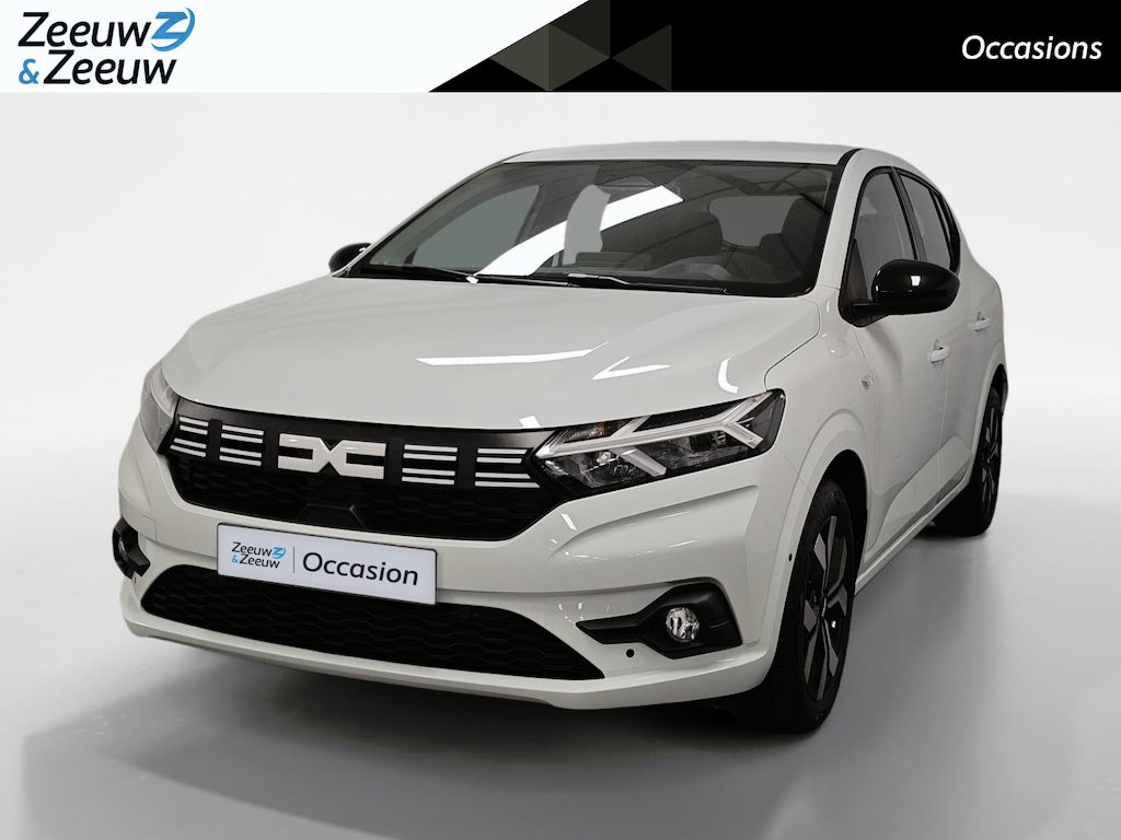 Dacia Sandero 1.0 TCe 90 Journey AIRCO NAVI CRUISE CONTROLE CAMERA PARKEERSENSOREN 5 DEURS DEALER ONDERHOUDEN PAS 18000KM ZEER MOOIE AUTO