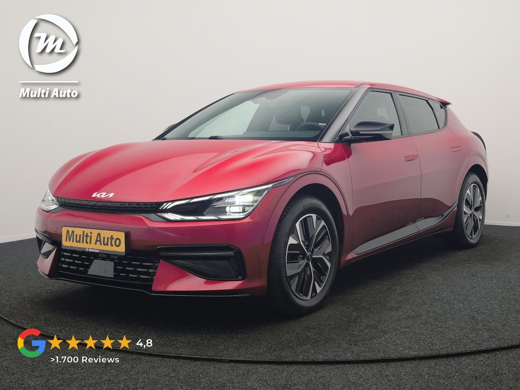 Kia EV6 GT-Line 77.4 kWh 229pk Dealer O.H. | SOH 97,4% | Adaptive Cruise | Camera | Alcantara Sportstoelen Memory & Ventilatie | BLIS | Keyless | Stoelen & Stuur Verwarmd | Apple Carplay | Navigatie | DAB |