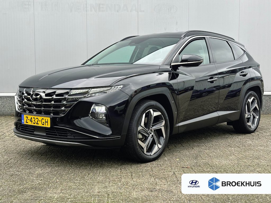 Hyundai Tucson 1.6 T-GDI 265pk PHEV Premium 4WD | Leder | Carplay | Climate | Keyless | Navigatie | Elek. Klep | Full - Led | 360 Camera | KRELL Audio | Elek. Stoelen | 19" Lichtmetaal | Winterpakket | Stoelventilatie