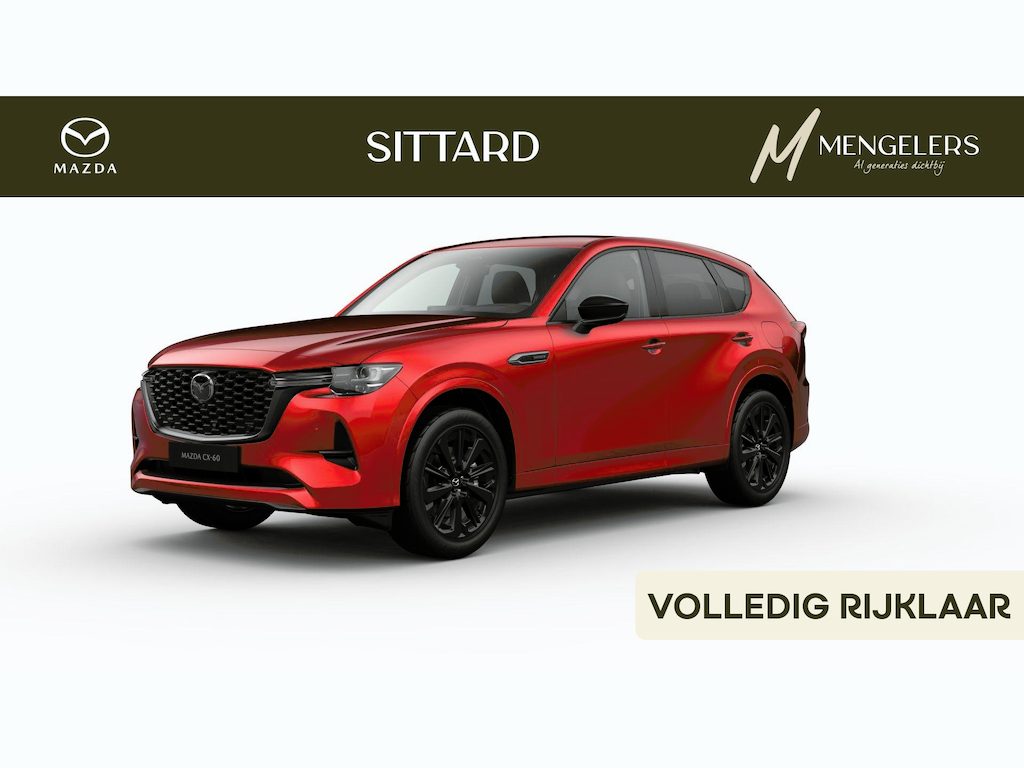 Mazda CX-60 2.5 e-SkyActiv PHEV Homura Plus | Tan Nappa leder | 360 Camera | Schuif-/kantel dak | Bose | HUD