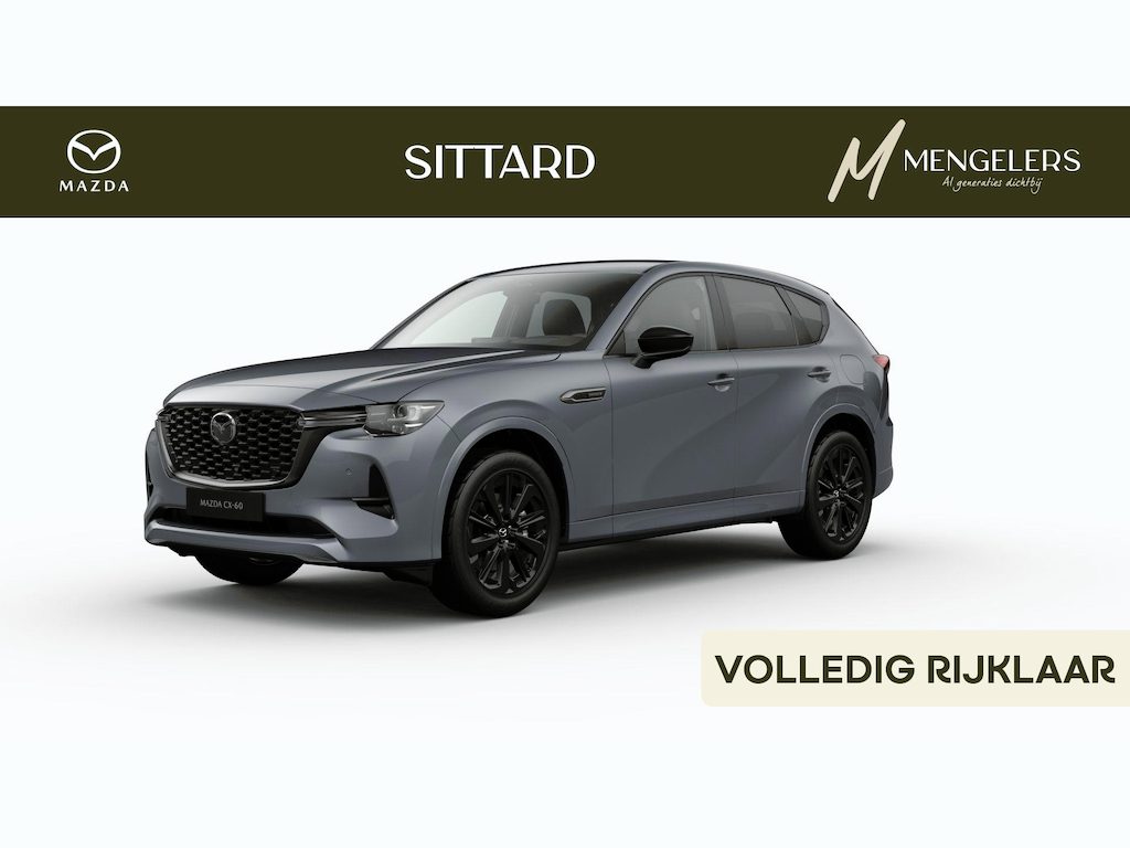 Mazda CX-60 2.5 e-SkyActiv PHEV Homura Plus | Tan Nappa leder | 360 Camera | Schuif-/kantel dak | Bose | HUD