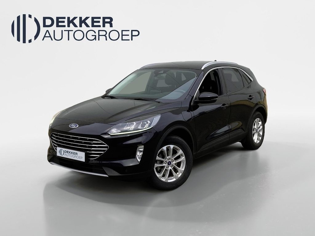 Ford Kuga 2.5 PHEV 225 pk Titanium Winter Pack - Draadloos opladen telefoon Origineel NL auto met weinig km.