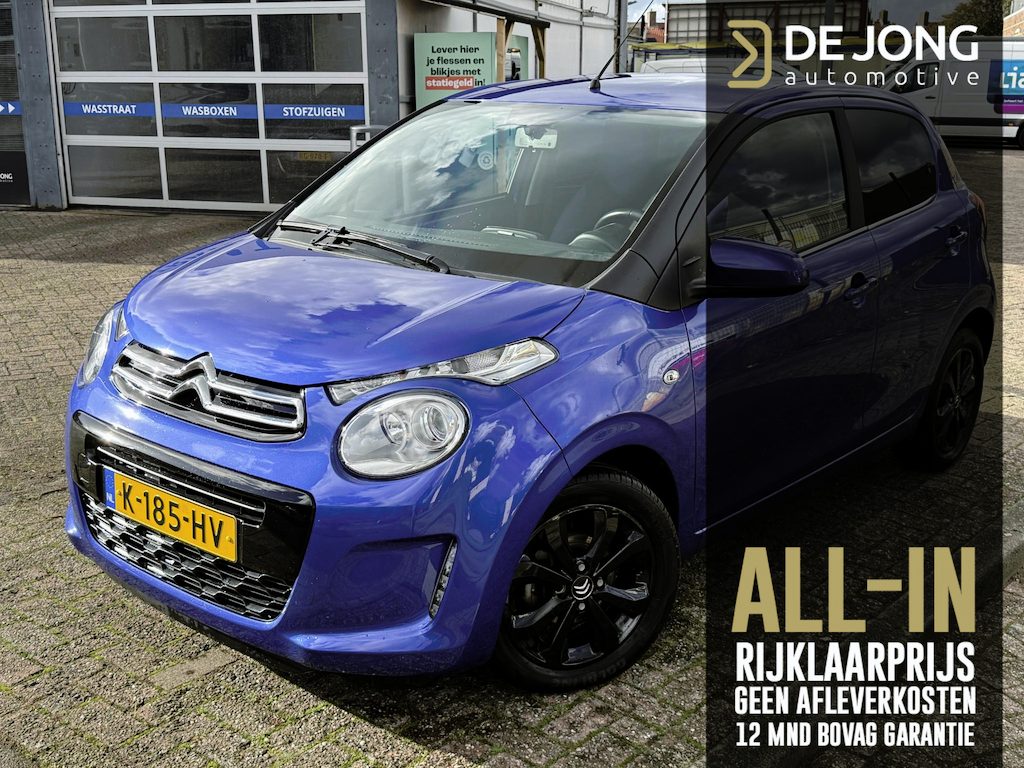 Citroën C1 1.0 VTi Shine ALL-INRIJKLAARPRIJS/Camera/Groot Scherm/Apple Carplay/Lage kilometerstand