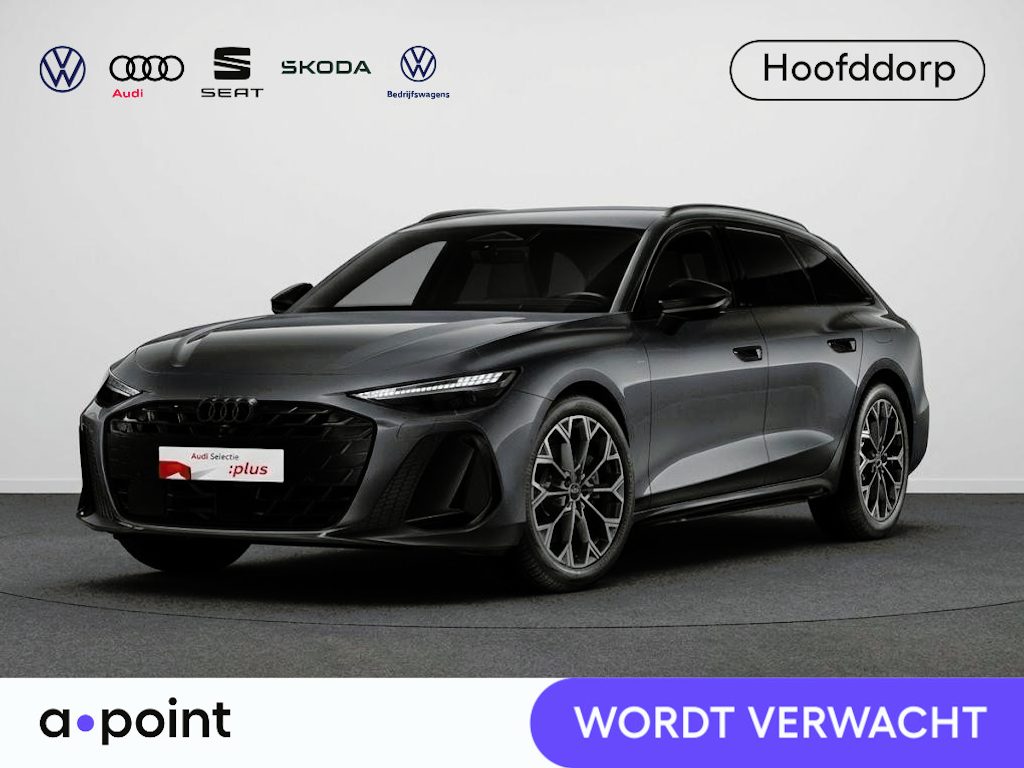 Audi A6 Avant 2.0 e-hybrid quattro S edition 299pk | Komt eind oktober binnen | Trekhaak | 20 inch Lichtmetalen velgen| MMI bijrijdersscherm | Adaptive cruise controle |  360° Camera