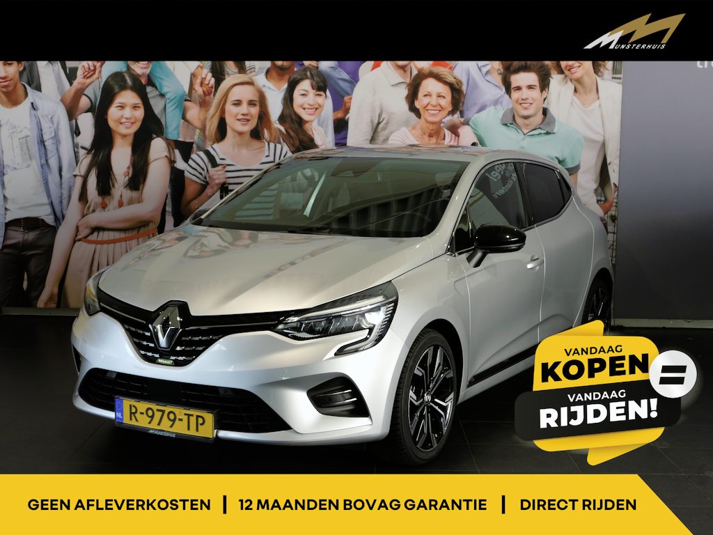 Renault Clio 1.0 TCe 90 Techno - Dealer onderhouden - 17" LMV - Groot scherm - Allseasons