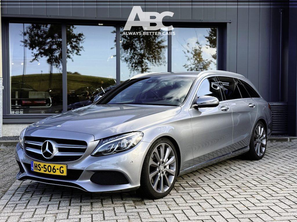 Mercedes-Benz C-klasse Estate 350 e Lease Edition Burmester Apple CarPlay Stoelverwarming Camera