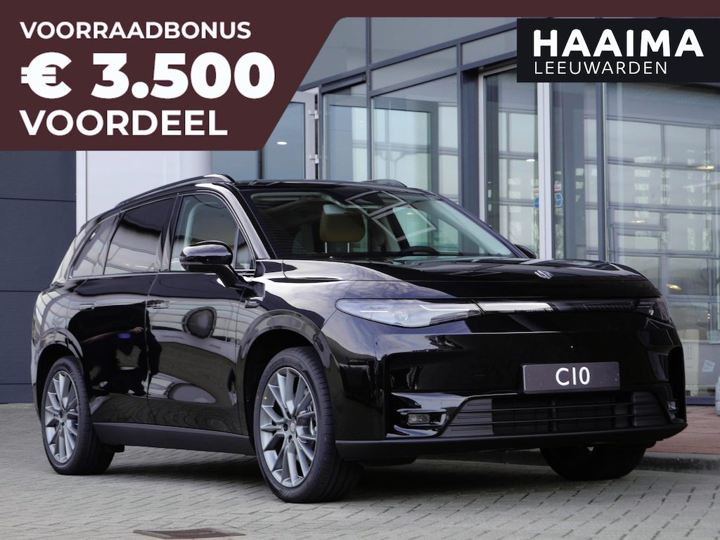 Leapmotor C10 Design ProMax AWD 81.9 kWh | Nu met €3500,- voorraadvoordeel! | 598 PK | 0-100 in 4 seconden | Wltp 437 km | 1500kg trekgewicht | Uit voorraad leverbaar | Stoel en stuurverwarming | Stoel ventilatie | Panorama dak | 20 inch lichtmetalen velgen | 360 graden camera