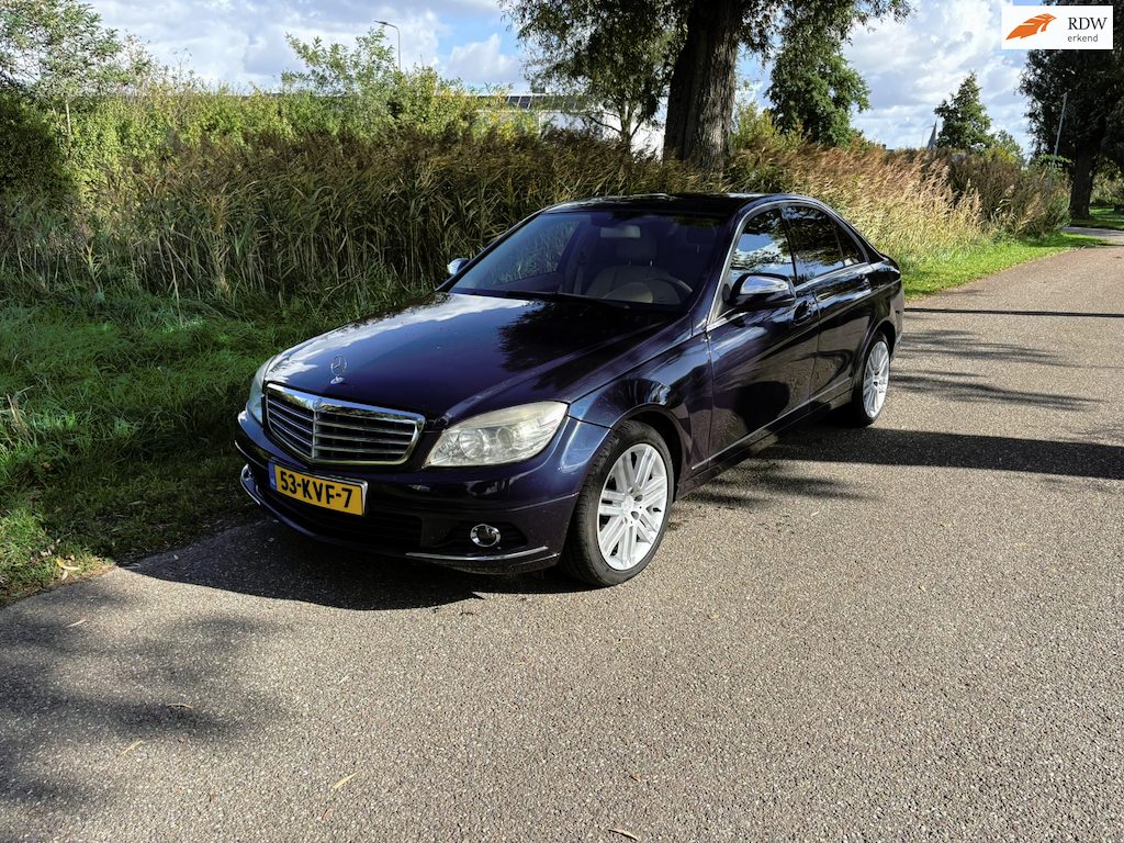 Mercedes-Benz C-klasse 280 Avantgarde 4-Matic Automaat Pano/Schuif Kanteldak Airco Cruise Navi Pdc Lederbekleding