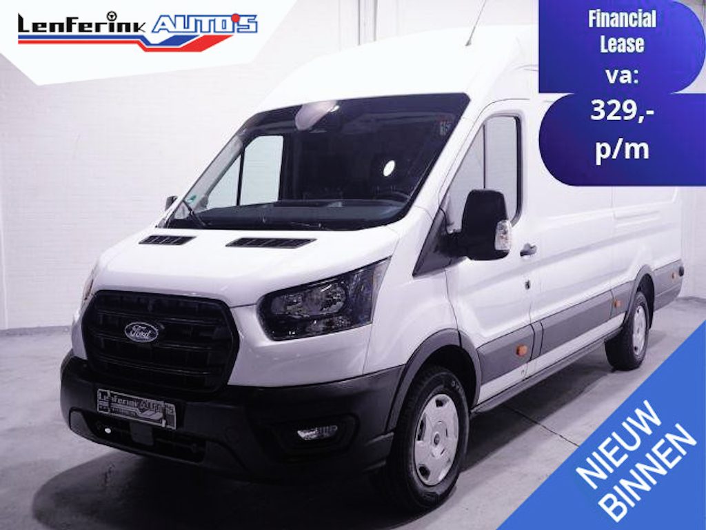 Ford Transit 2.0 TDCi 130 pk L4H3 Nwe Model Airco, Camera Apple Carplay, 270 Graden Deuren, Laadruimte Pakket, PDC V+A, 3-Zits