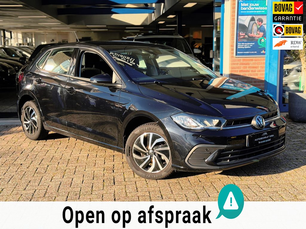 Volkswagen Polo 1.0 TSI Style 2022 ZWART NAVI CLIMA LM NAP!
