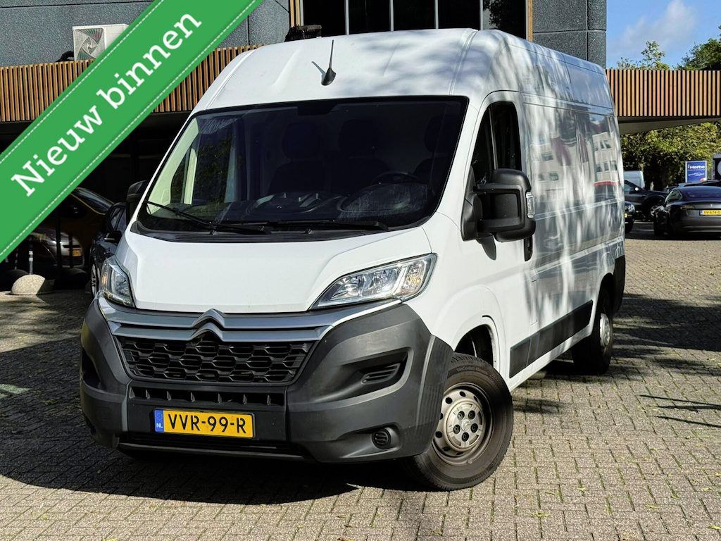 Citroën Jumper bestel 2.2 BlueHDi 120 L2H2 3.0t|Rijklaar!|Camera|Trekhaak|Carplay|AndroidAuto|Cruise|Airco|3-Zits|EXCL.BTW