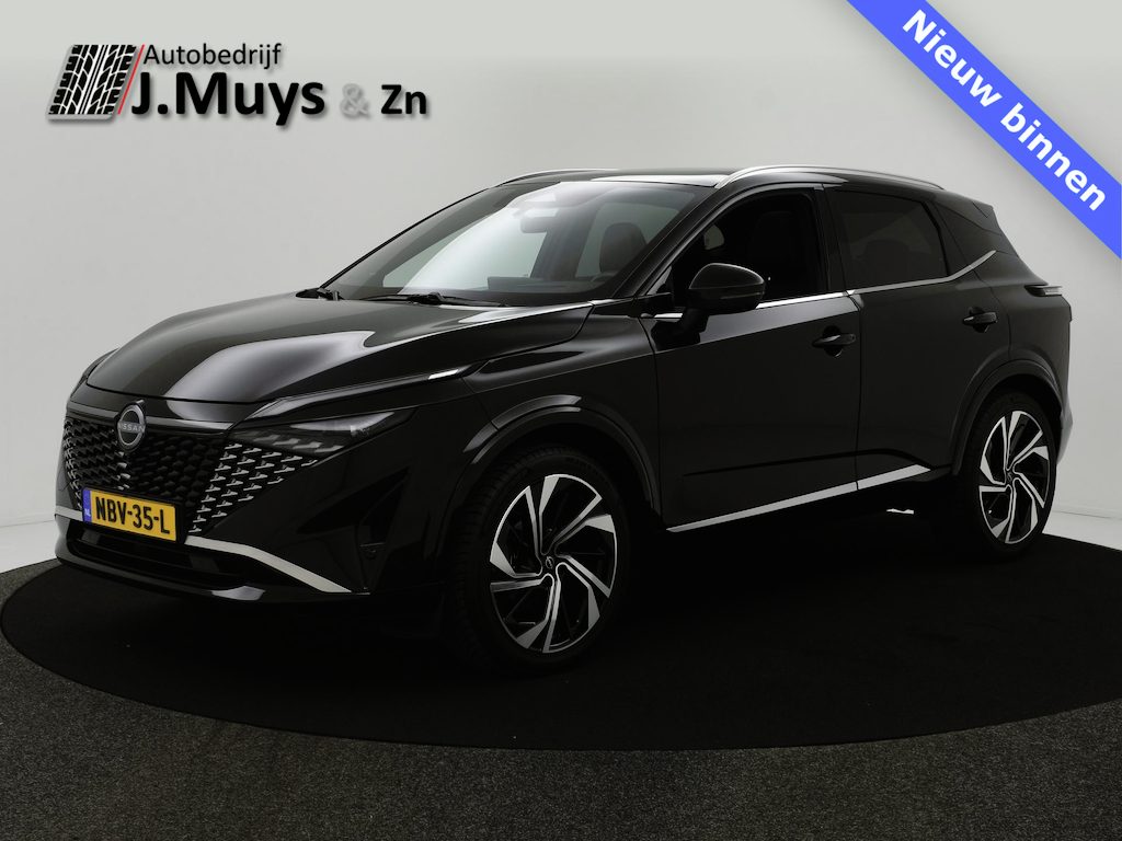 Nissan Qashqai 1.3 MHEV 158PK Xtronic Tekna Plus PANODAK|LEER|MEMORYSTOEL|BOSE|20INCH|BLIS|360CAMERA