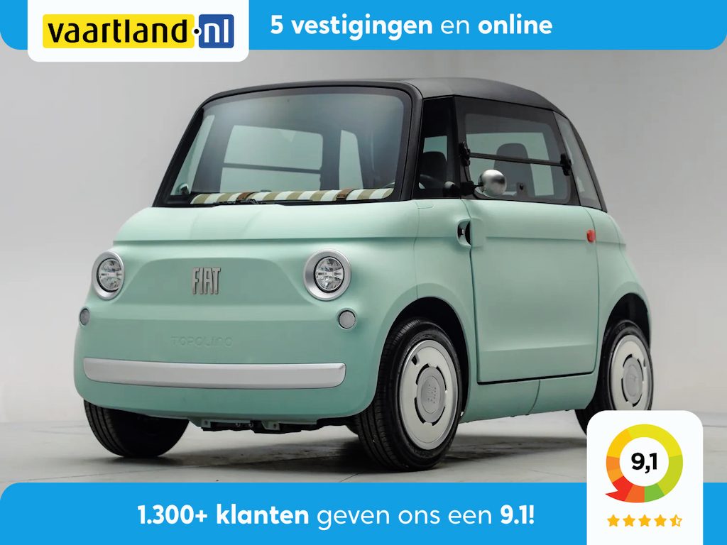 Fiat Topolino 75KM [ Panoramadak Direct leverbaar Inclusief 2 jaar garantie ]