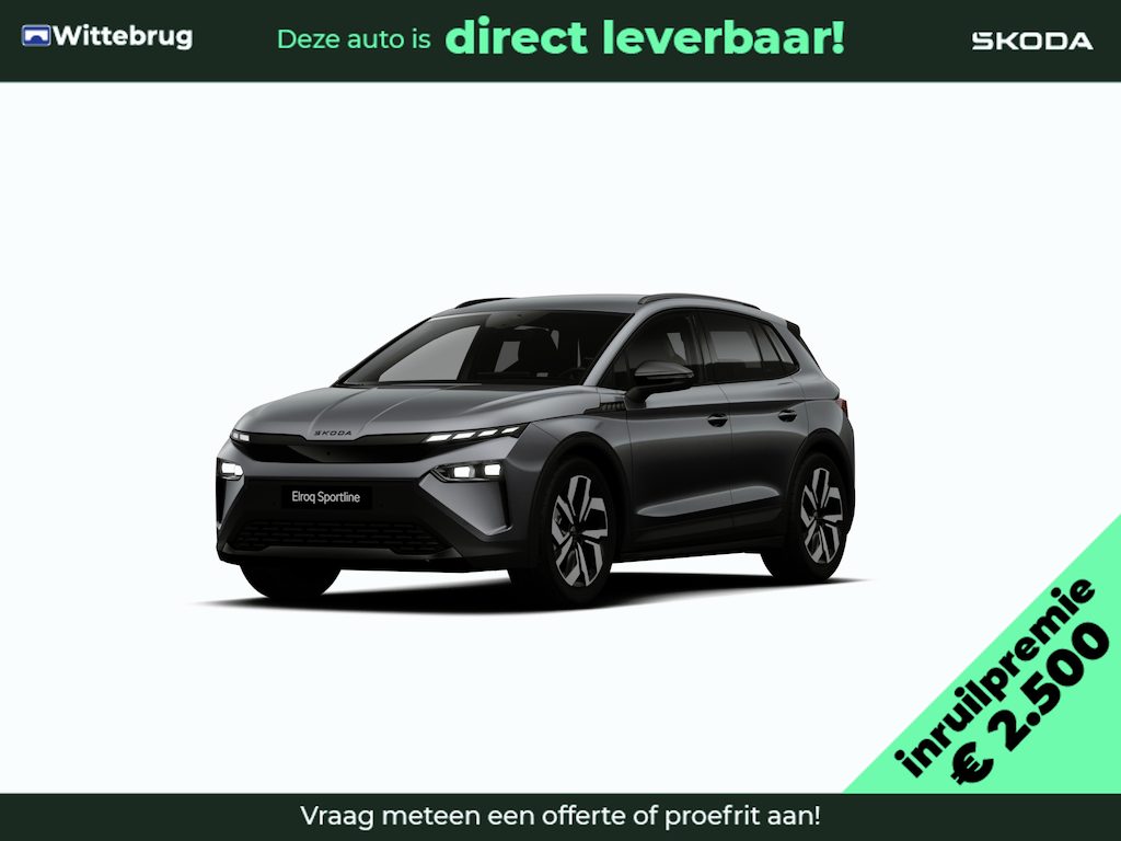 Skoda Elroq 85 Sportline Business Upgrade pakket - Advanced / Wegklapbare trekhaak