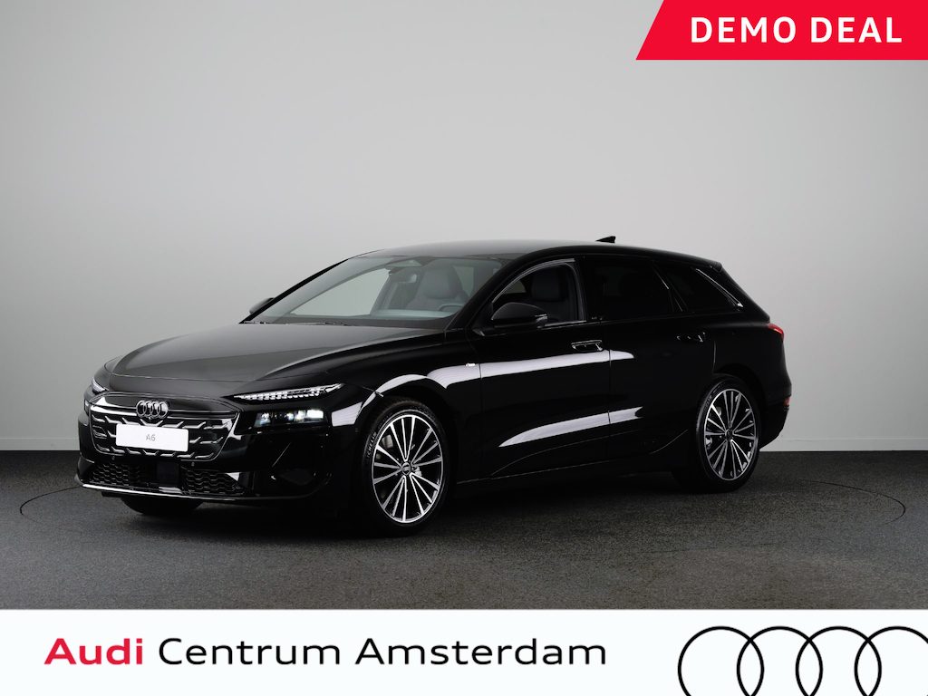 Audi A6 Avant e-tron S edition 83 kWh 286 pk Auto is per januari 2027 beschikbaar | Trekhaak, elektr. wegklapbaar | Sportstoel leder zwart | Optiekpakket zwart-glanzend | Privacy glas | S-line interieur